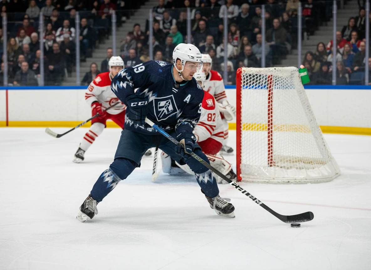 Darstellung der Wettmärkte für Über/Unter-Tore und Torschützen im laufenden Eishockeyspiel.